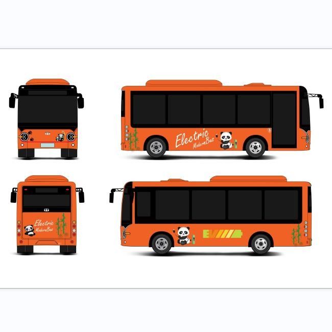 6.6 मीटर इलेक्ट्रिक मिनी बस 23 सीटों के साथ 200 किमी ड्राइविंग रेंज और लेफ्ट हैंड ड्राइव विकल्प