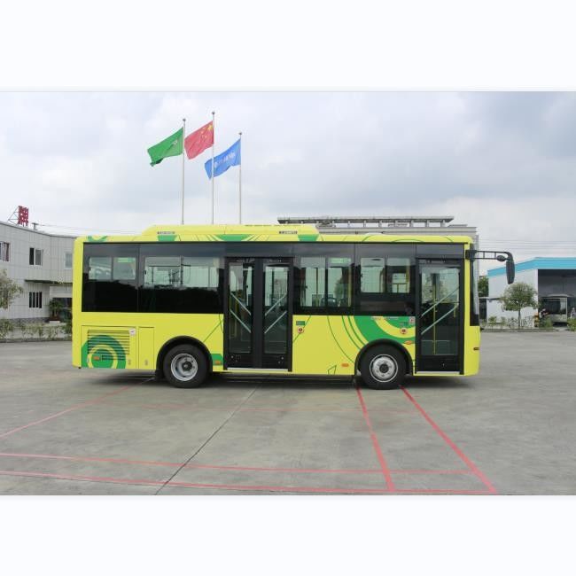 शहरी परिवहन के लिए यूरो 4 उत्सर्जन के साथ 7.3 मीटर डीजल सिटी बस मिनी बस 25 सीटर