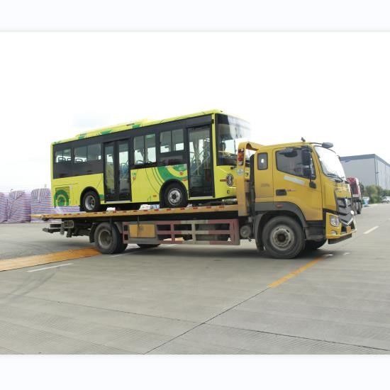 शहरी परिवहन के लिए यूरो 4 उत्सर्जन के साथ 7.3 मीटर डीजल सिटी बस मिनी बस 25 सीटर