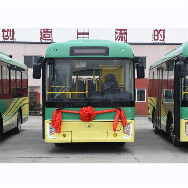 ZEV 7.7m डीजल सिटी बस व्हीकल डीजल इंजन AC के साथ 25 सीट LHD RHD