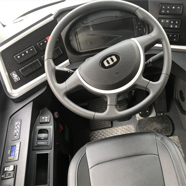 आरामदायक शहर यात्रा के लिए 12 मीटर व्हीलबेस और 6200 मिमी के साथ एलएचडी इलेक्ट्रिक 36 सीटर लक्जरी यात्री बस