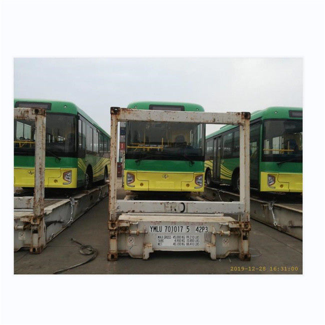 24 सीटों वाली डीजल सिटी बस जिसमें एकीकृत पावर स्टीयरिंग और 6000 किलोग्राम का वजन है।