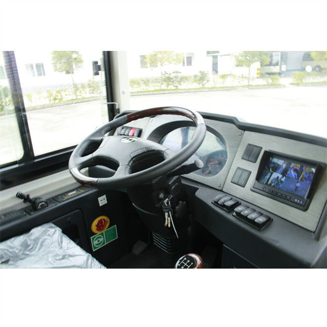 शहरी सार्वजनिक परिवहन के लिए शून्य उत्सर्जन 7 मीटर इलेक्ट्रिक सिटी बस 16 सीटों वाली 200 किमी ड्राइविंग रेंज के साथ