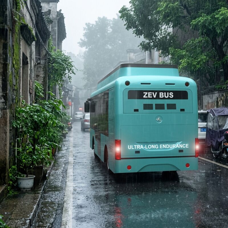6.6 मीटर इलेक्ट्रिक मिनी बस ई.वी. बस ऑटोमैटिक ट्रांसमिशन और 23 सीटर क्षमता के साथ