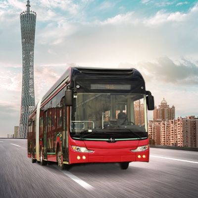 ABS टायर अर्बन Zev बस 45 सीट LiFePo4 न्यू एनर्जी सिटी टूर बस 18m