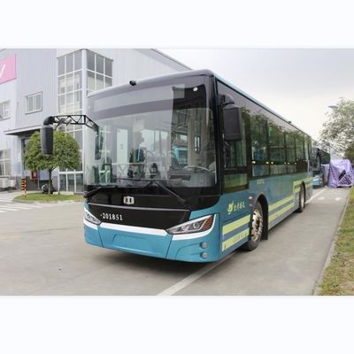 10.5m 30 सीट्स ग्रीन पावर इलेक्ट्रिक पैसेंजर बस 240kw